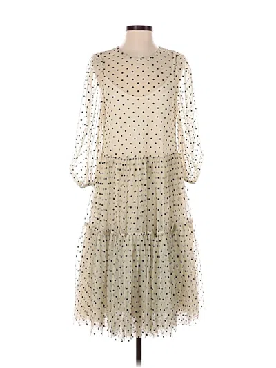 Pre-owned H&m Casual Dress In White