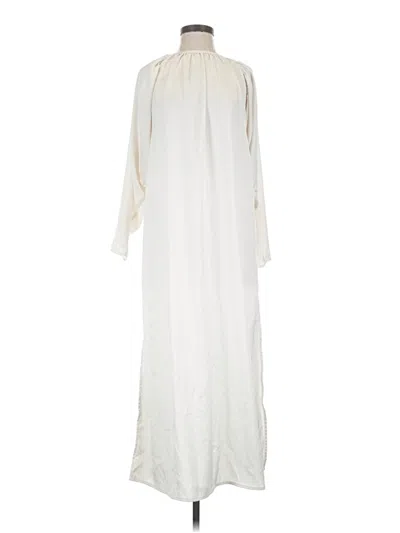 Pre-owned H&m Casual Dress In White