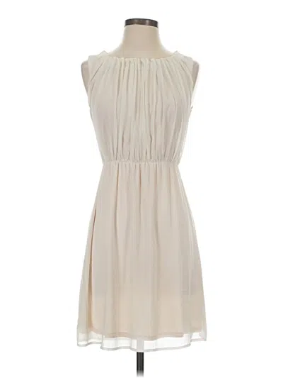 Pre-owned H&m Casual Dress In White