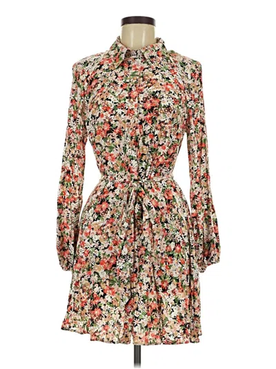 Pre-owned H&m Casual Dress In White