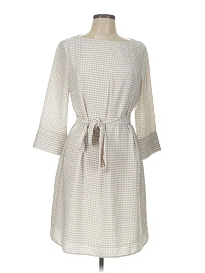 Pre-owned H&m Casual Dress In White