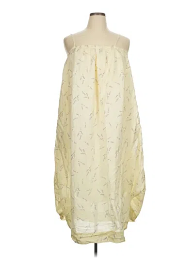 Pre-owned H&m Casual Dress In White