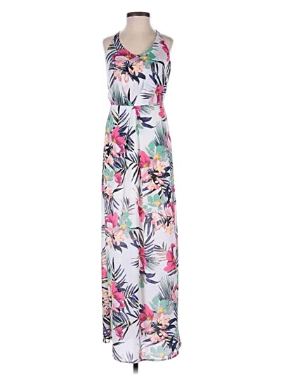 Pre-owned H&m Casual Dress In White