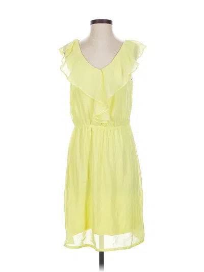 Pre-owned H&m Casual Dress In Yellow