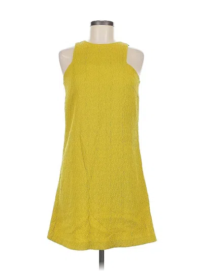 Pre-owned H&m Casual Dress In Yellow