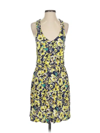 Pre-owned H&m Casual Dress In Yellow