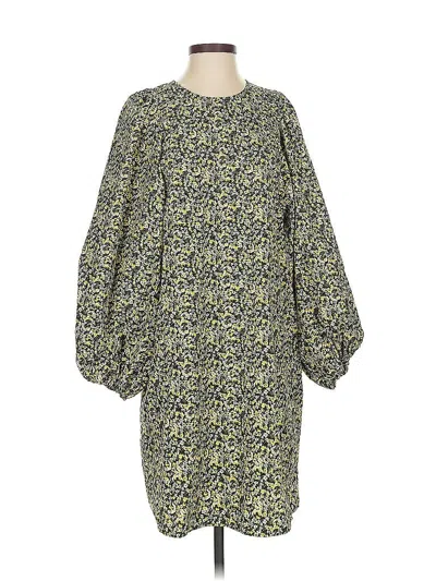 Pre-owned H&m Casual Dress In Yellow