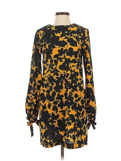 Pre-owned H&m Casual Dress In Yellow