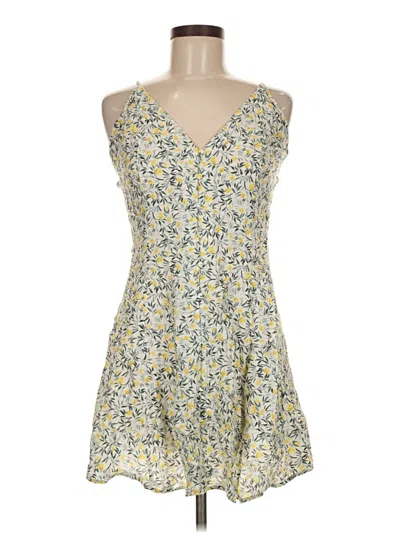 Pre-owned H&m Casual Dress In Yellow