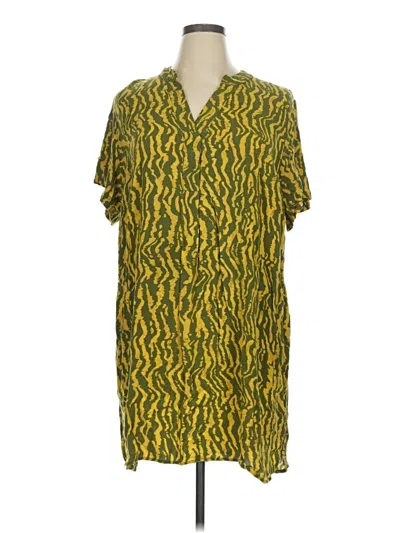 Pre-owned H&m Casual Dress In Yellow