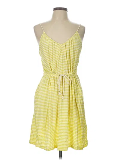 Pre-owned H&m Casual Dress In Yellow