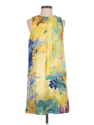 Pre-owned H&m Casual Dress In Yellow