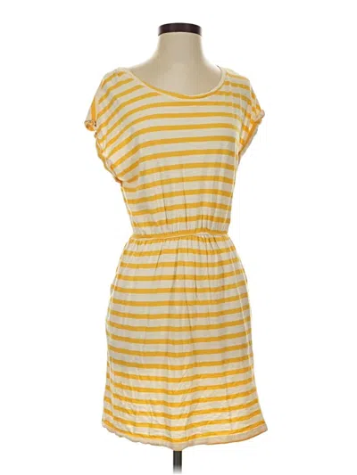 Pre-owned H&m Casual Dress In Yellow
