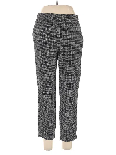 Pre-owned H&m Casual Pants In Black