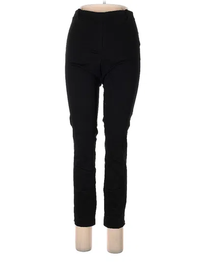 Pre-owned H&m Casual Pants In Black