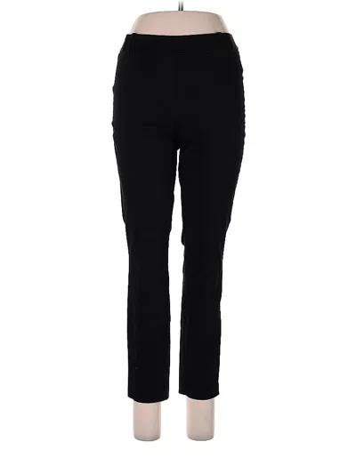 Pre-owned H&m Casual Pants In Black