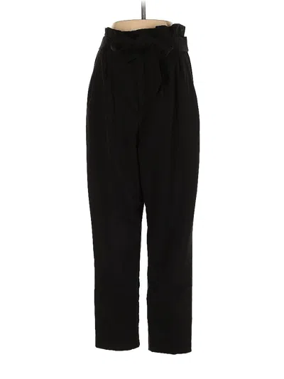 Pre-owned H&m Casual Pants In Black