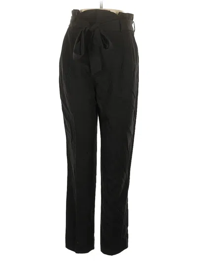 Pre-owned H&m Casual Pants In Black