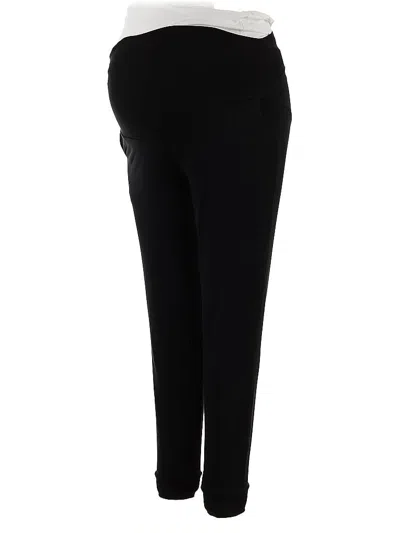 Pre-owned H&m Casual Pants In Black