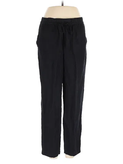 Pre-owned H&m Casual Pants In Black