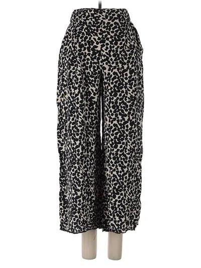 Pre-owned H&m Casual Pants In Black