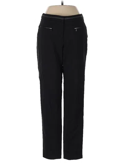 Pre-owned H&m Casual Pants In Black