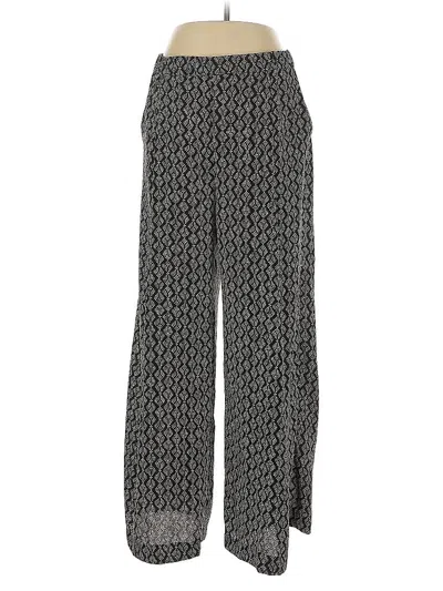 Pre-owned H&m Casual Pants In Black