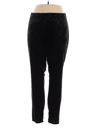 Pre-owned H&m Casual Pants In Black