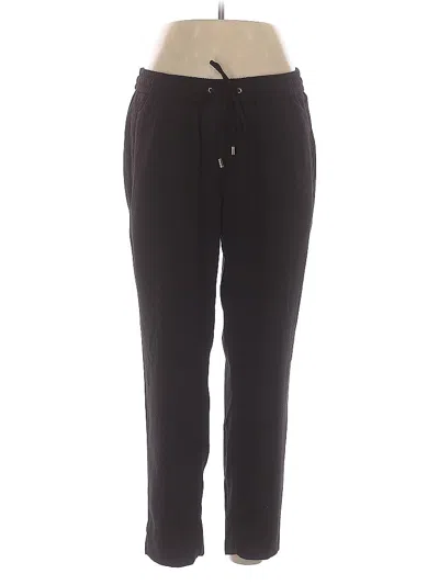Pre-owned H&m Casual Pants In Black