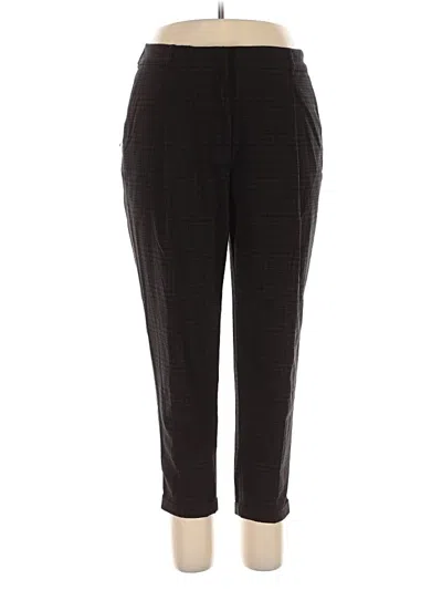 Pre-owned H&m Casual Pants In Black