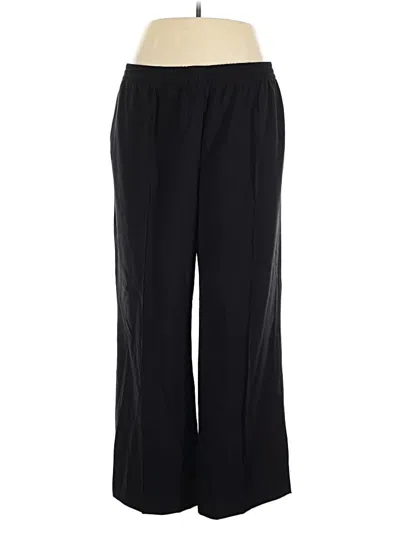 Pre-owned H&m Casual Pants In Black