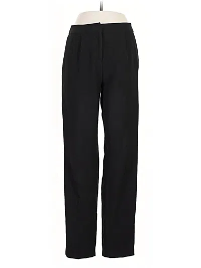 Pre-owned H&m Casual Pants In Black