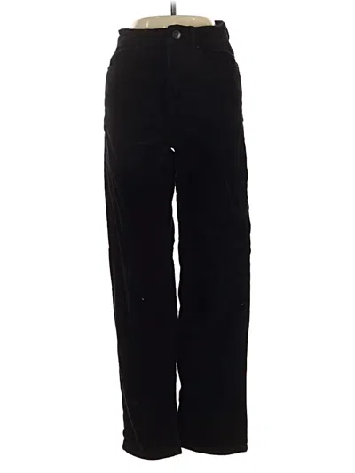 Pre-owned H&m Casual Pants In Black