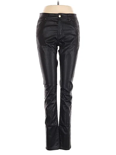 Pre-owned H&m Casual Pants In Black