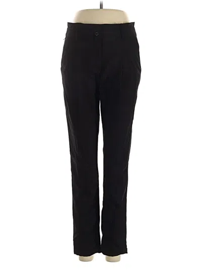 Pre-owned H&m Casual Pants In Black