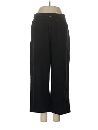 Pre-owned H&m Casual Pants In Black