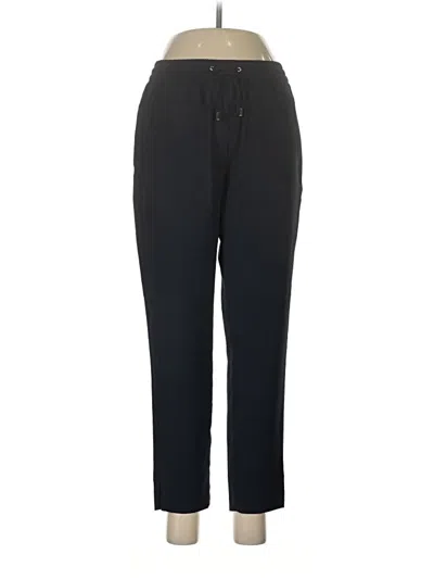 Pre-owned H&m Casual Pants In Black