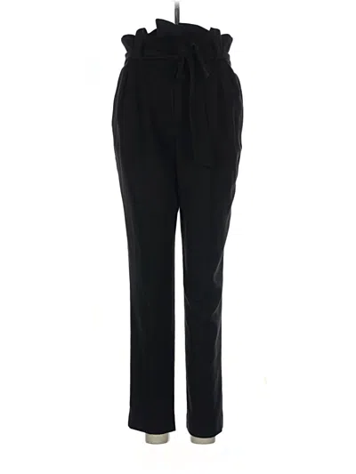 Pre-owned H&m Casual Pants In Black