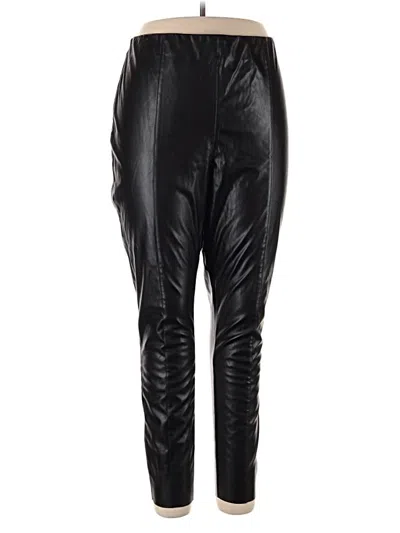 Pre-owned H&m Casual Pants In Black