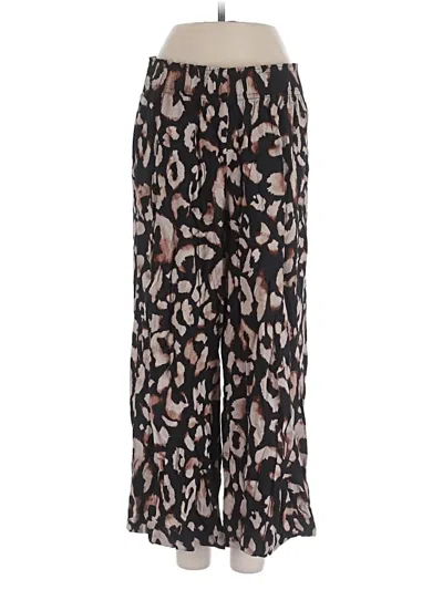 Pre-owned H&m Casual Pants In Black