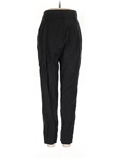 Pre-owned H&m Casual Pants In Black