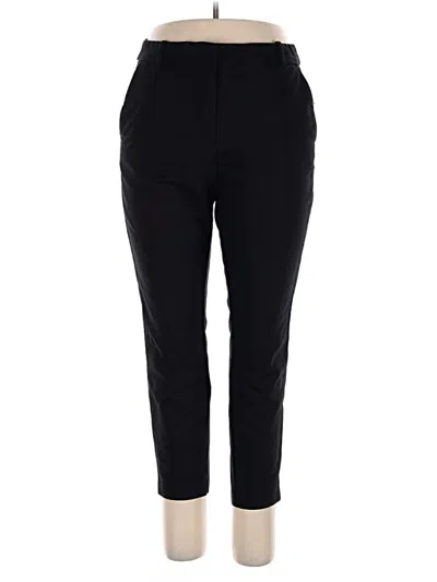 Pre-owned H&m Casual Pants In Black