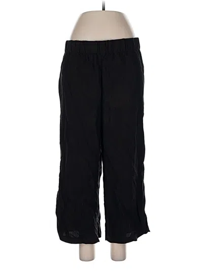 Pre-owned H&m Casual Pants In Black