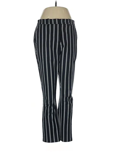 Pre-owned H&m Casual Pants In Black