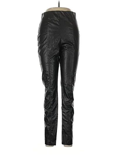 Pre-owned H&m Casual Pants In Black