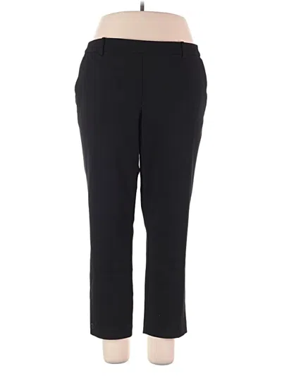 Pre-owned H&m Casual Pants In Black