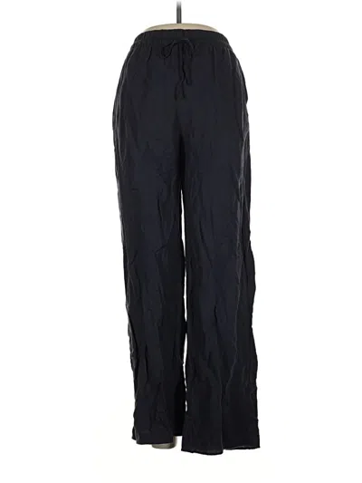 Pre-owned H&m Casual Pants In Black
