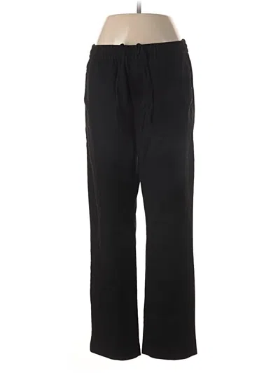Pre-owned H&m Casual Pants In Black