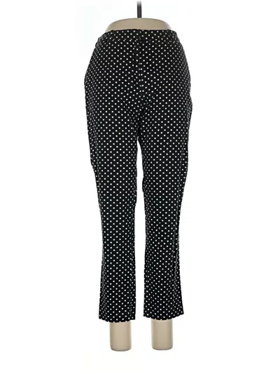 Pre-owned H&m Casual Pants In Black