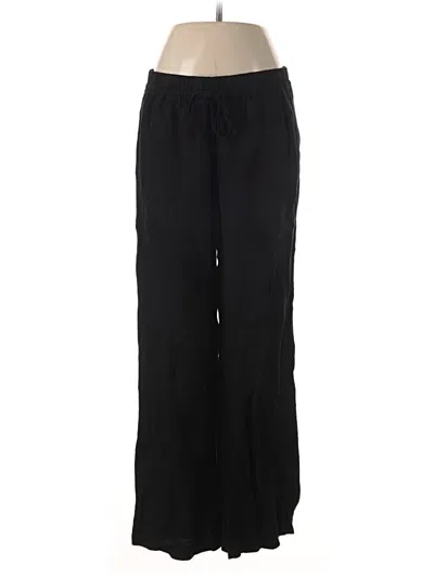 Pre-owned H&m Casual Pants In Black